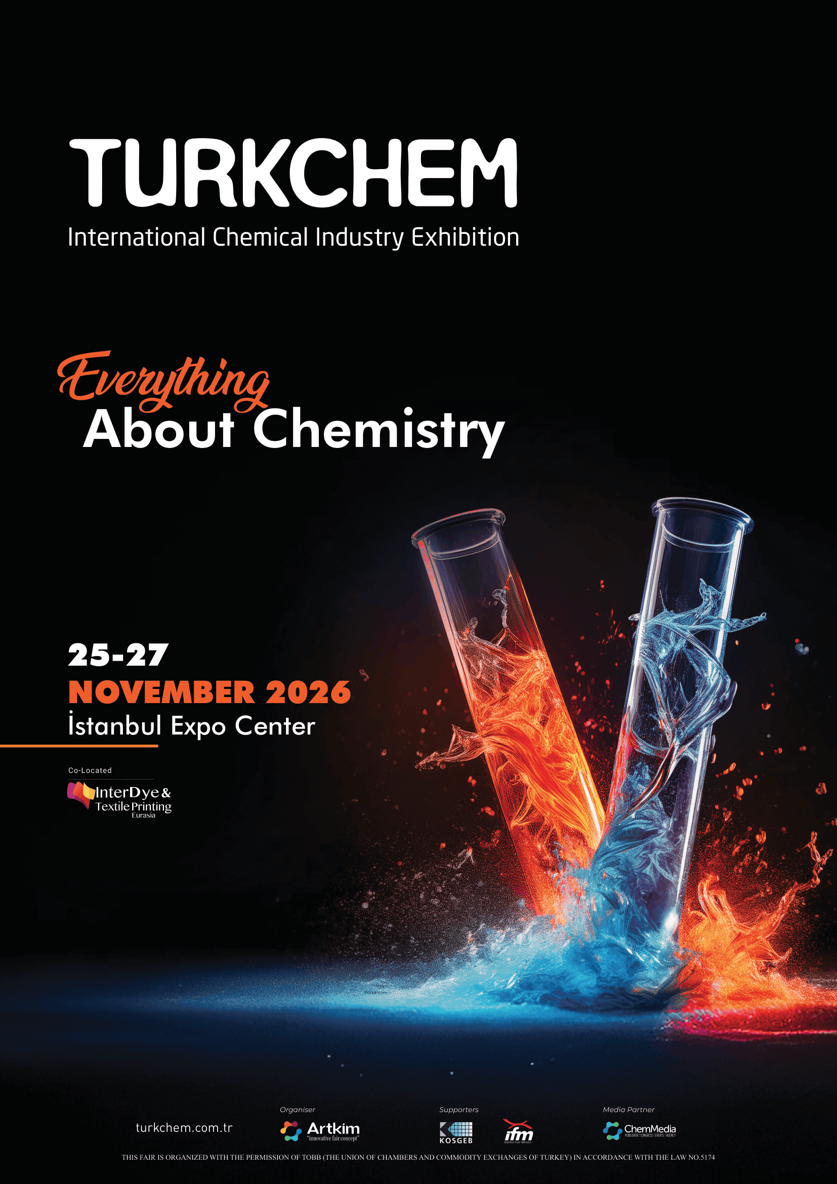 Turkchem Eurasia 2026 Fair Brochure cover