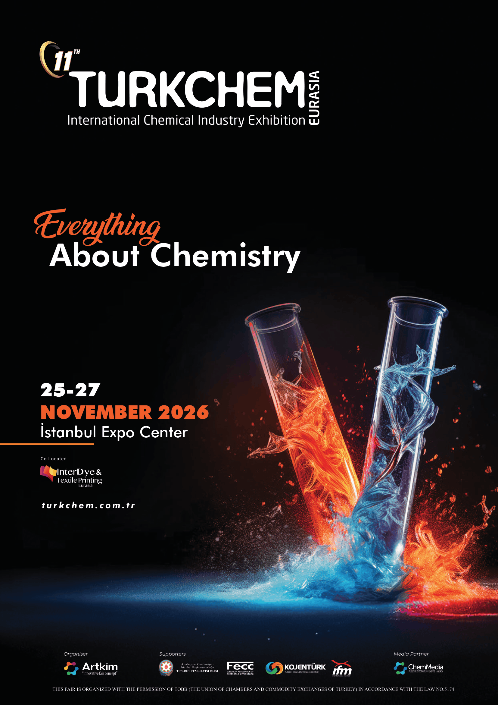 Turkchem Eurasia 2026 Fair Brochure cover