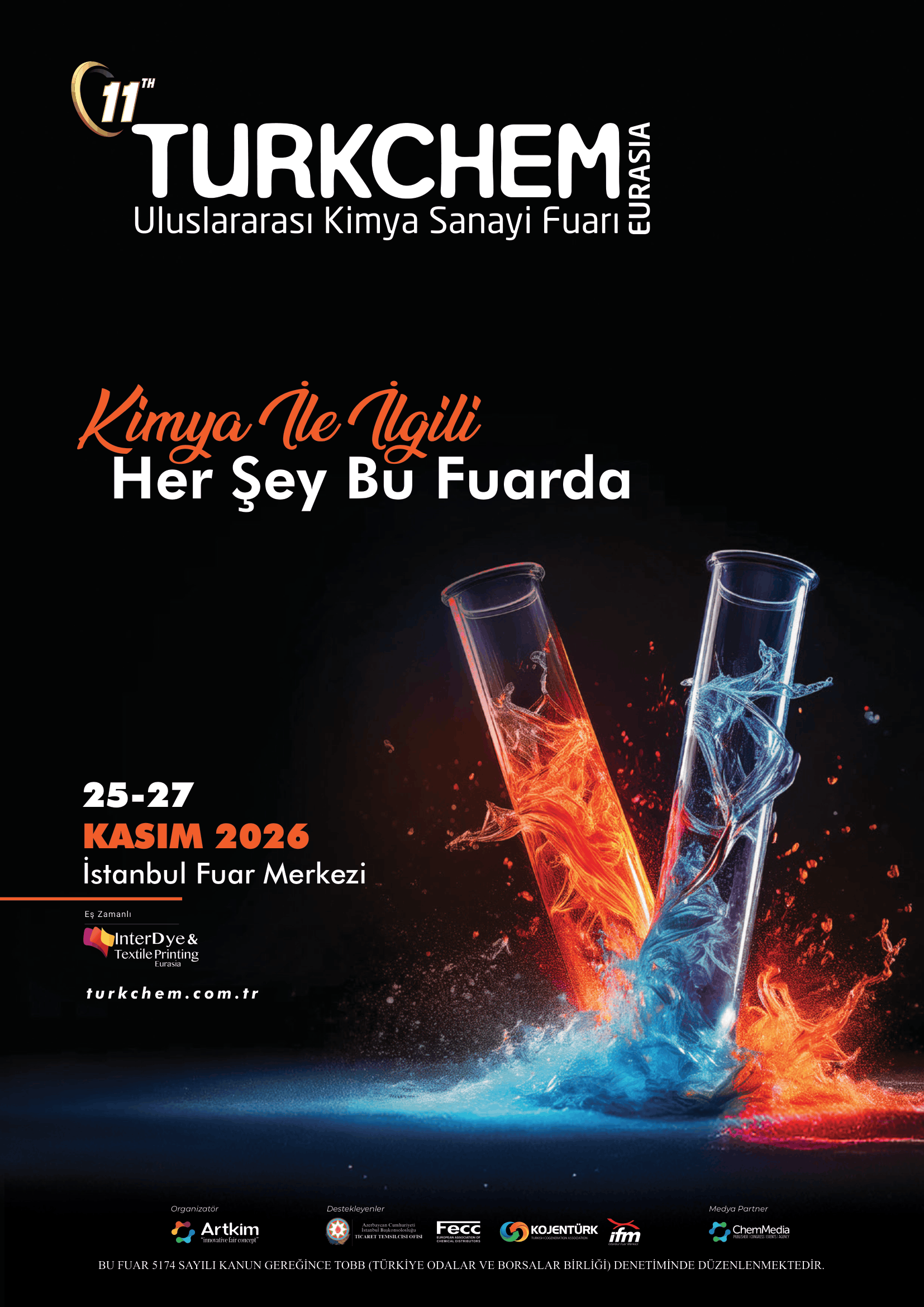 Turkchem Eurasia 2026 Fuar Broşürü